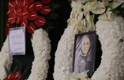  حضور بقایی در مراسم یادبود مرحوم سرهنگ خلبان لوتر یادگاری - پارس فوتبال
