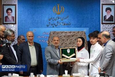  برگزاری آیین بدرقه تیم ملی فوتسال دانش آموزی به برزیل - پارس فوتبال