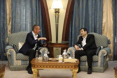 وزیر ورزش و رئیس فدراسیون جهانی قایقرانی با هم دیدار کردند - پارس فوتبال