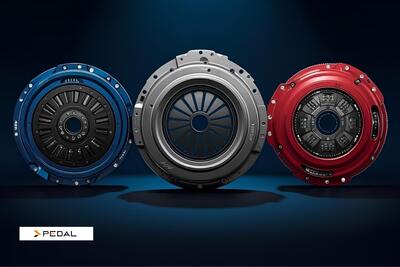  انواع کلاچ در وسایل نقلیه؛ تفاوت‌ها، دسته‌بندی و بهترین های بازار - پدال