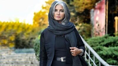  استایل امروزی و مدرن رویا جاویدنیا در ۶۰ سالگی