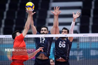  والیبال ایران، ترکیه را در هم کوبید؛ غرش شیرهای ایرانی در تورنمنت بین‌المللی!