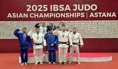  ایران نایب قهرمان پاراجودوی قهرمانی آسیا شد
