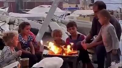  تنها یک آتش کوچک در دل آوار