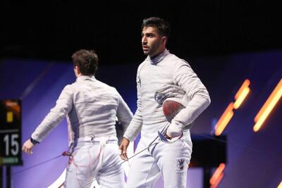  زاهدی به سد نایب قهرمان شمشیربازی المپیک برخورد