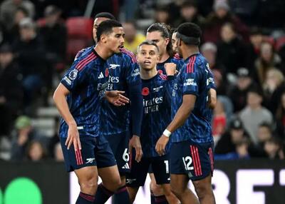  آرسنال بالاخره گل خورد: بعد از 812 دقیقه!