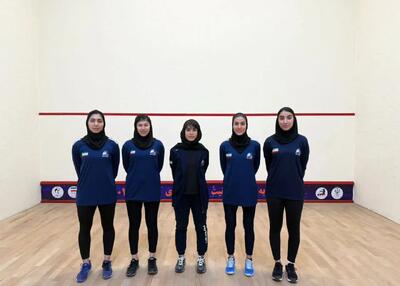  ترکیب تیم ملی اسکواش زنان مشخص شد