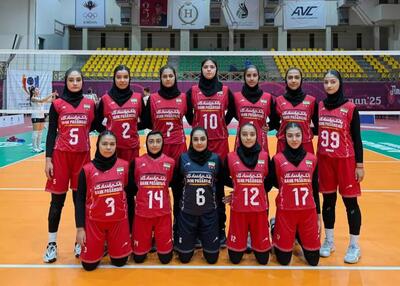  پایان تلخ دختران والیبال ایران در آسیا