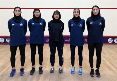  پایان مسابقات انتخابی تیم ملی اسکواش بانوان
