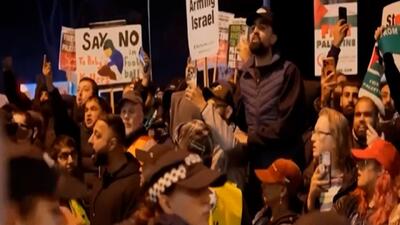  فوران خشم مردم انگلیس علیه تیم‌های ورزشی رژیم صهیونیستی + فیلم