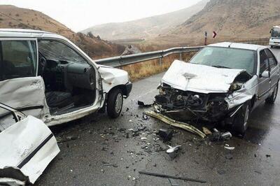  ۵ کشته و ۲ مصدوم در سانحه رانندگی محور کرمانشاه – بیستون
