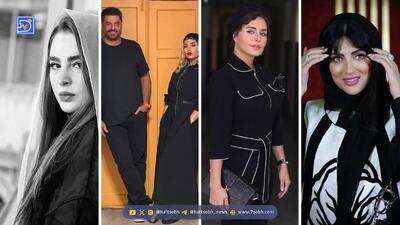  عکس |  همسر احمد مهران فر و سام درخشانی، فیلم گوزن های اتوبان، هلیا امامی و زهرا بهروزمنش