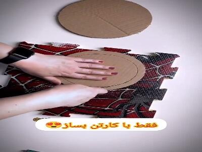  با چند قلم وسیله یک ظرف خاص بساز