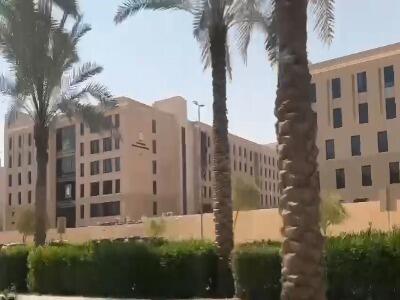  نمایی از دهکده بازی‌های کشورهای اسلامی و محل استقرار کاروان ایران