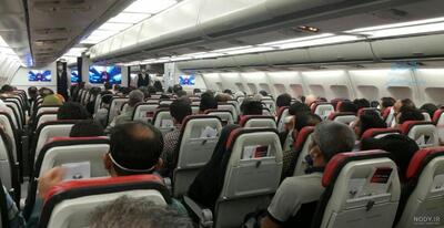  تصویر عجیب از وضعیت صبحانه پرواز تهران-مشهد!