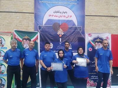  درخشش پارا‌تنیس‌بازان خوزستان با کسب ۴ مدال در رقابت‌های کشوری