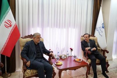  استانداران البرز و قزوین با هم دیدار کردند