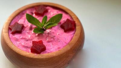  طرز تهیه بورانی لبو خوشمزه، مقوی، متفاوت و بسیار آسان
