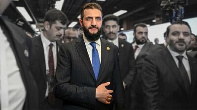  احمد الشرع برای اولین بار وارد واشنگتن شد