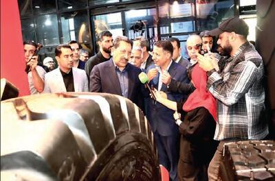  «بارز» محور گفت‌وگوی وزیر صمت با فعالان صنعت تایر شد