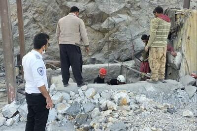  ریزش معدن در یزد حادثه آفرید/ آخرین آمار قربانیان حادثه