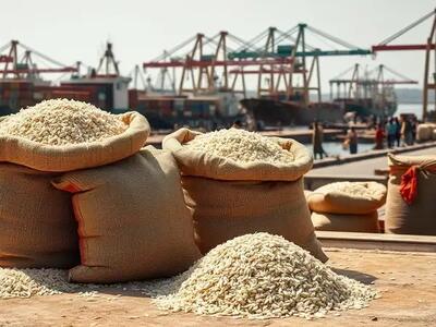  افزایش دوبرابری واردات برنج هندی به کشور