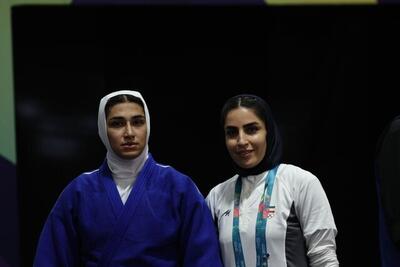  عکس | پرچمدار زن اولین مدال‌آور ایران در بازی های کشورهای اسلامی