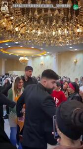  محاصره جنجال برانگیز متین ستوده توسط بادیگاردهایش در یک مراسم! +فیلم