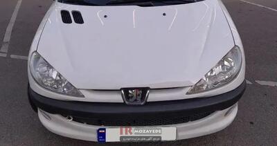  حراج 330/000/000 تومنی خودروی زیر قیمت  سنددار پژو 206 TU3 مدل : 1395 (دولتی)