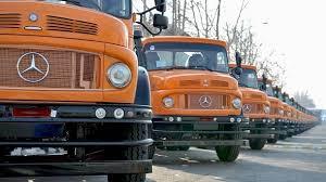  مزایده 4 دستگاه خودرو قابل شماره گذاری: کامیون کمپرسی ، مینی بوس بنز508