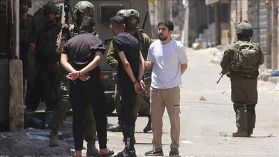  رژیم صهیونیستی صدها فلسطینی از جمله چند زن و کودک را در ماه اکتبر بازداشت کرده است