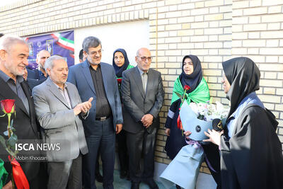  مدرسه خیّری بانو سکینه مرتاض با حضور وزیر آموزش و پرورش در یزد افتتاح شد