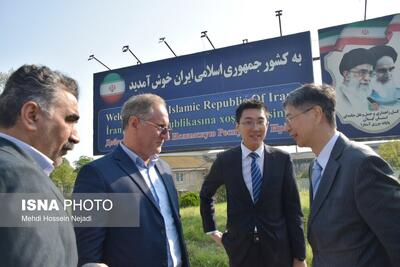  بازدید سفیر چین در ایران از زیرساخت های اقتصادی و مرزی آستارا