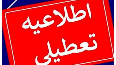  مدارس ابتدایی و متوسطه اول این شهرها تا آخر هفته‌ تعطیل شد