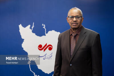  حضور سفیر سودان در خبرگزاری مهر