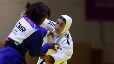  پرچمدار ایران، اولین مدال آور کاروان در ریاض