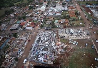  فاجعه در برزیل: گردباد مرگبار صدها قربانی گرفت