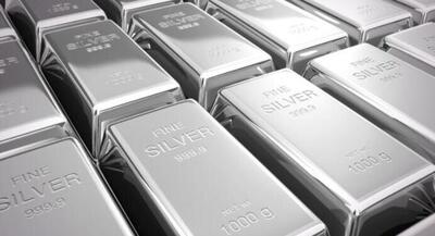  معامله ۷۶۴ کیلوگرم شمش نقره در بورس کالا