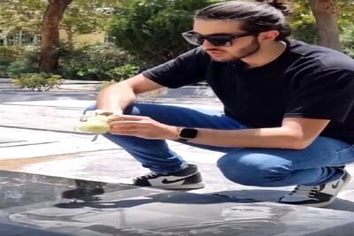  آواز احساسی؛ استاد بچگی پسر مرحوم پاشایی بوده حالا آقا شده سر خاکش خوند حضار رفتن کما