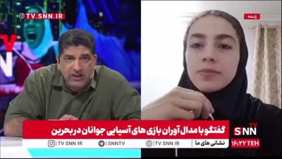  روژان بهنامی: قد بلند حریفم مانع ناک اوت شدنش نشد