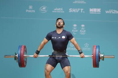  پایان کار نماینده وزنه‌برداری ایران با قرارگیری در رده ششم