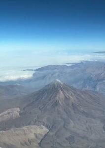  عکس غم انگیز از قله دماوند