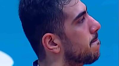  اشک‌های بازیکن تیم برزیلی برای صابر کاظمی