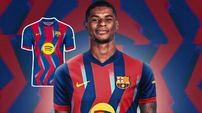  کیت چهارم بارسلونا برای ال‌کلاسیکوی بعدی لو رفت / عکس 