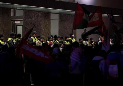  اعتراض فعالان طرفدار فلسطین در دانشگاه مونیخ - تسنیم