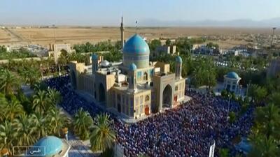  طبس میعادگاه دلدادگان در آستان حضرت حسین بن موسى الکاظم (ع) + فیلم