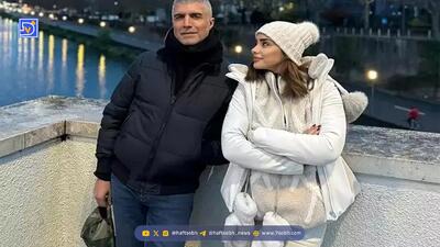  عاشقانه های اوزجان دنیز با همسر جوان ایرانیش سمر دادگار کف خیابون های پاریس + بیوگرافی