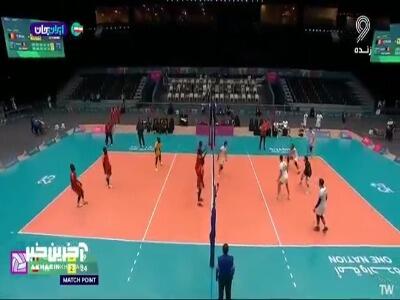  تیم والیبال ایران فینالیست شد