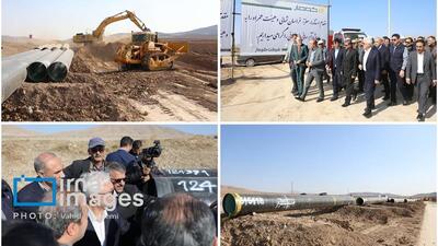  شگفتی سرانی؛ سرعت و همت در اجرای بزرگترین طرح آبرسانی شمال‌شرق کشور