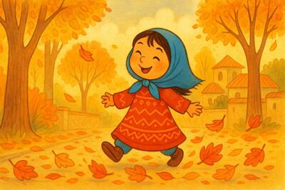  پائیز، نقاشی زیبای طبیعت